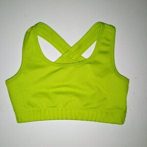 Neon Green Sports Bra